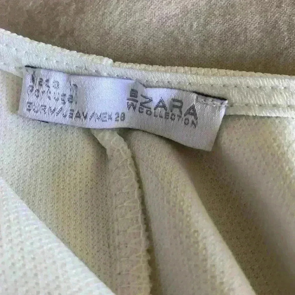 Zara - white dress - M size - Picture 5 of 5